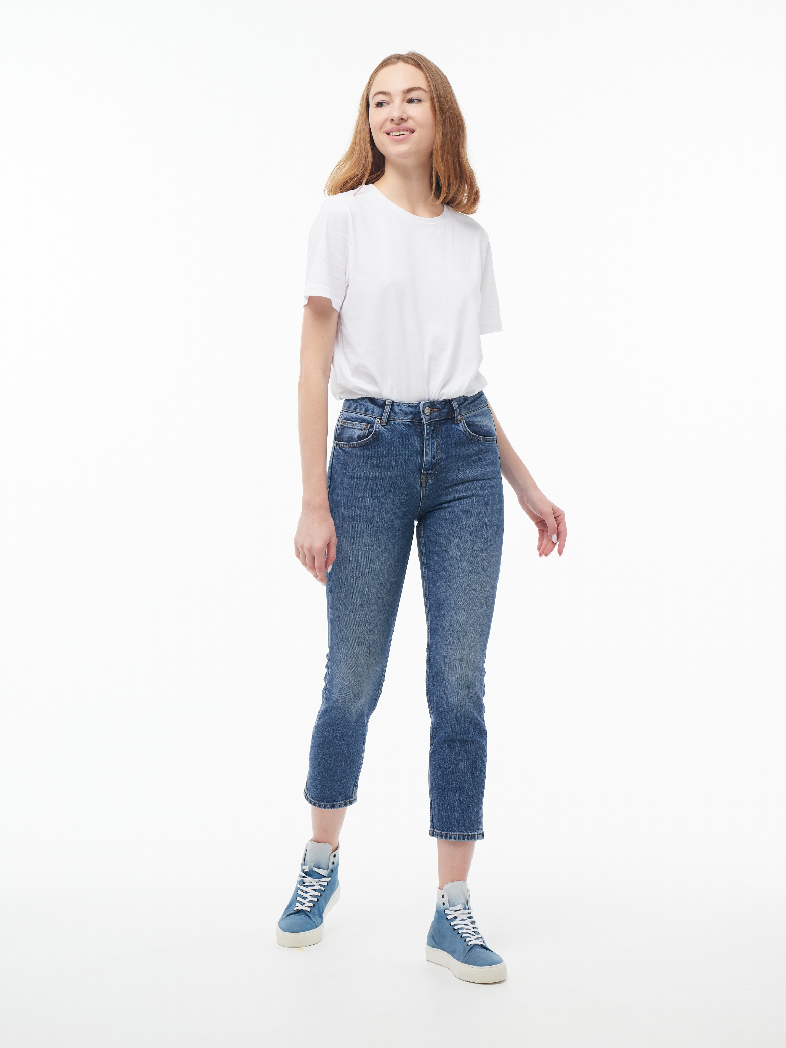 Жіночі джинси Mom Slim Fit  ASA 1071 | Women's Jeans Mom Slim Fit  ASA 1071