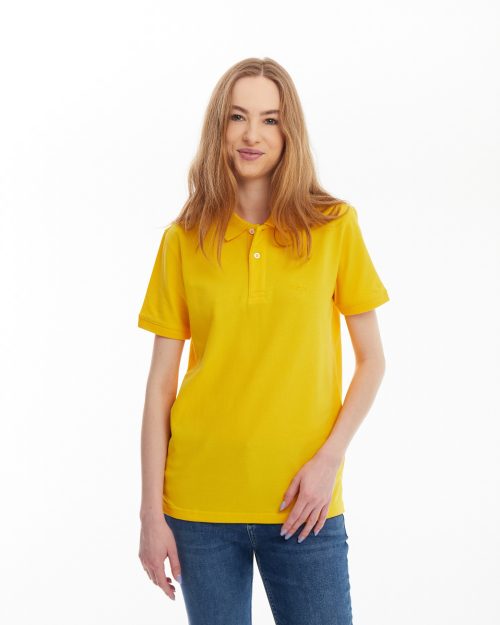 Унісекс теніска поло жовта WEM Colours | Unisex polo yellow WEM Colours